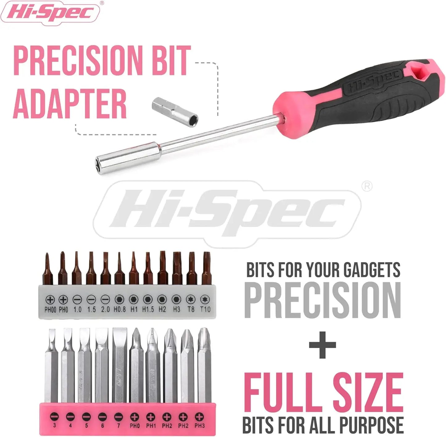 58pc Pink Tool Set