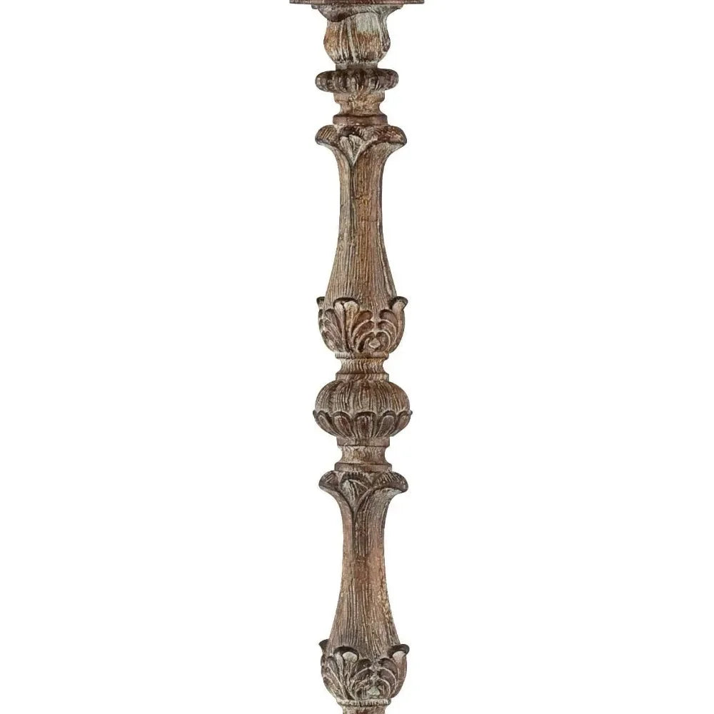 Rustic Country Floor Lamp Standing 62"