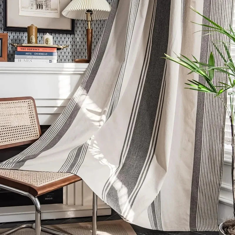 Boho Curtains 2 Panels Geometric