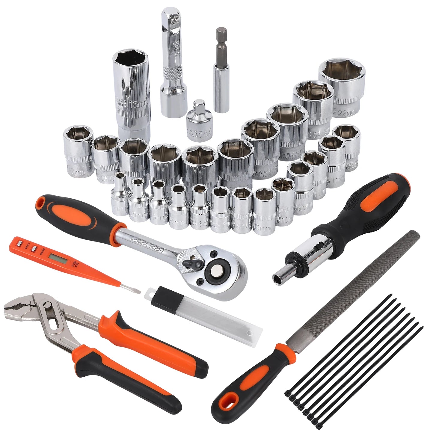 236 Piece Socket Wrench Tool Kit