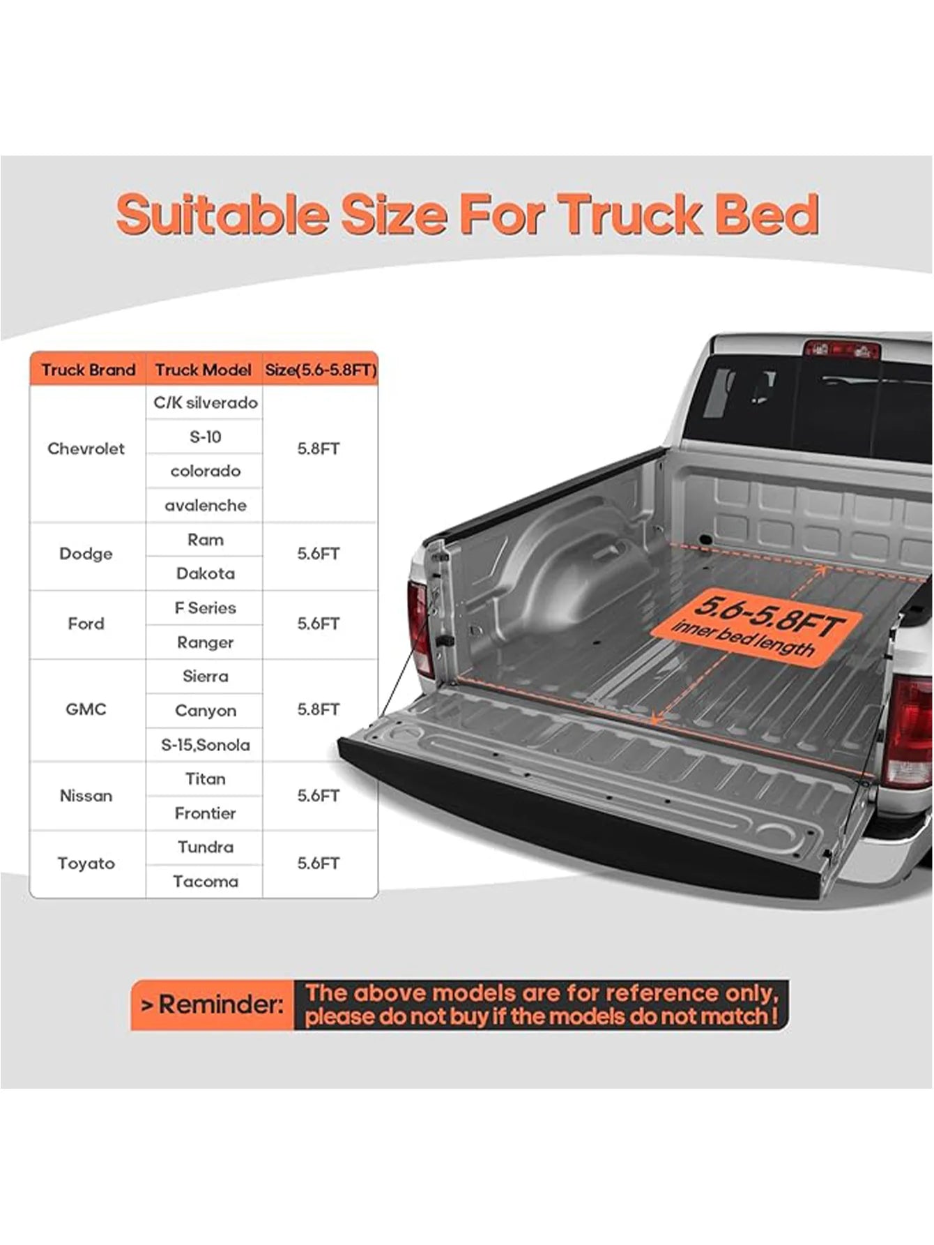 Pickup Truck Bed Tent, Waterproof With Carry Bag,