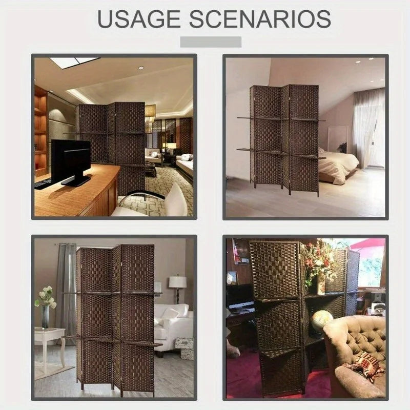 4 panel room dividers