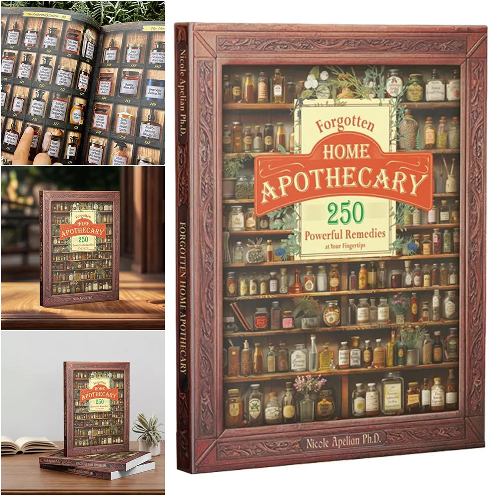 Forgotten Home Apothecary - 250 Herbal Remedies