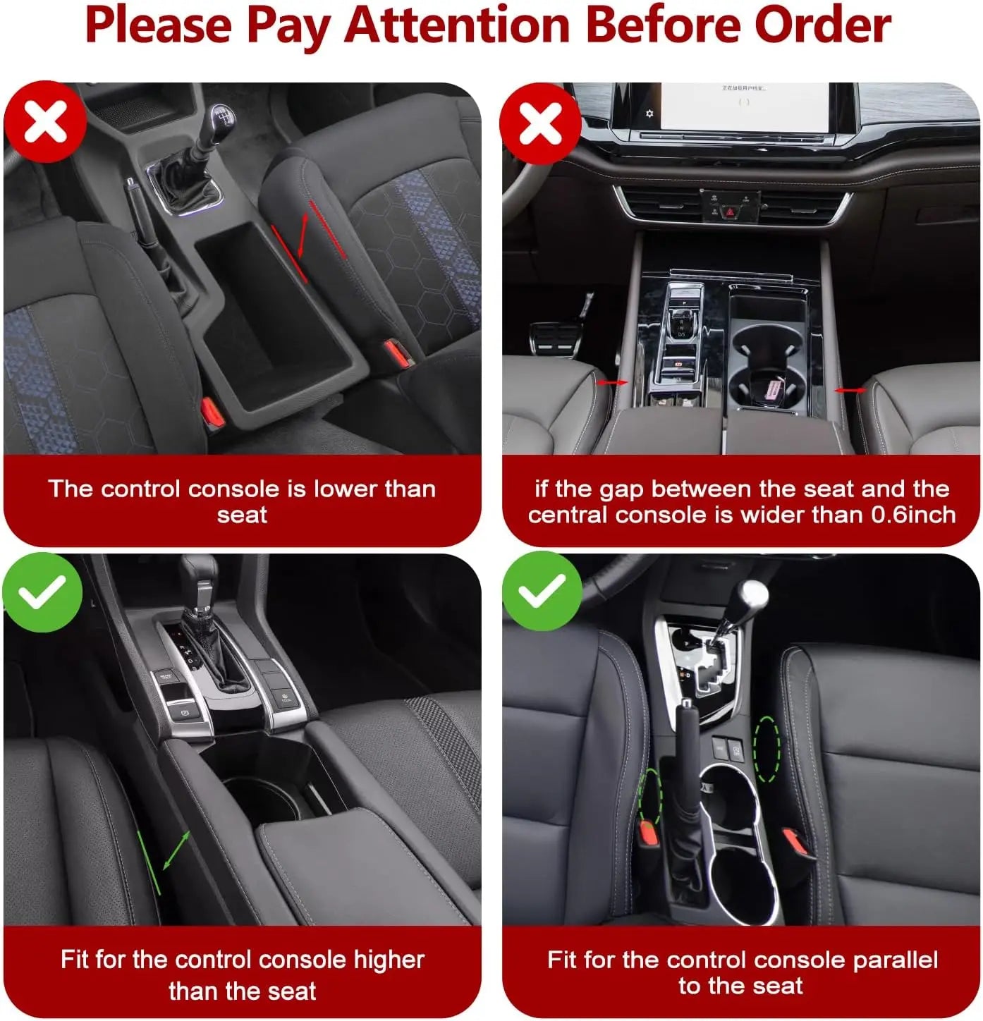 1PC Automotive Seat Gap/ Organizer with Cup Holder f