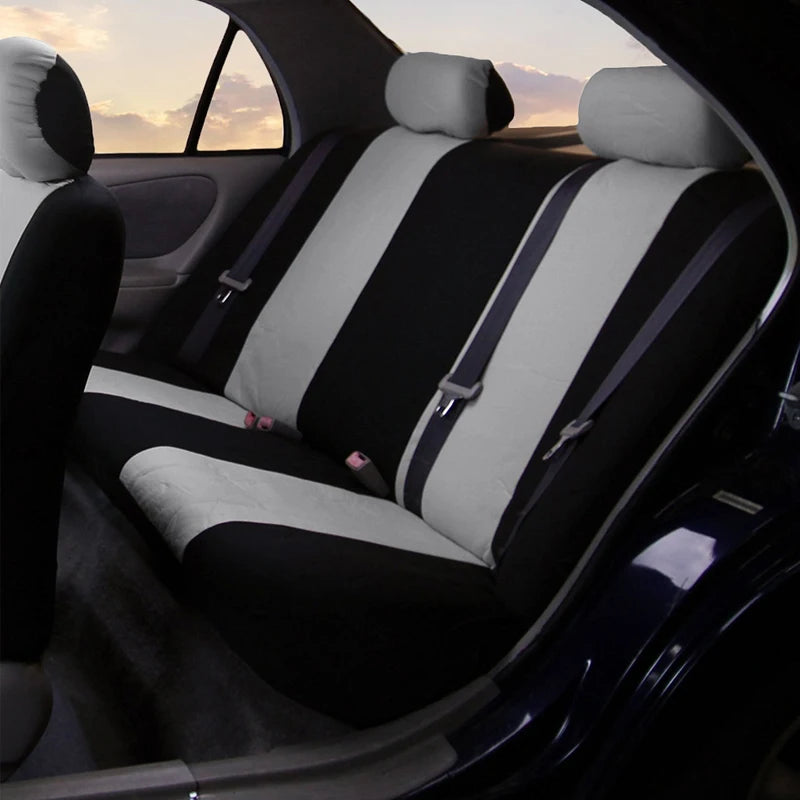 Car Seat Covers w/ Detachable Headrests