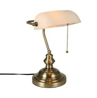 Retro industrial Classical banker table lamp