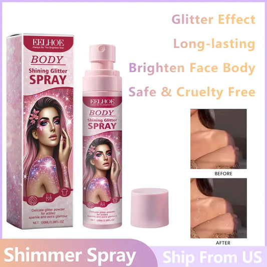 Glitter Body Spray - Waterproof