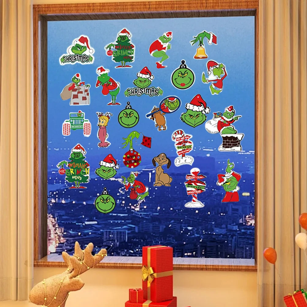 Christmas Decorations Hanging Flag