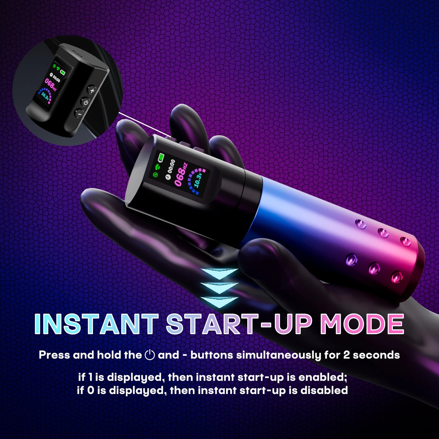 High Power Tattoo Pen Kit
