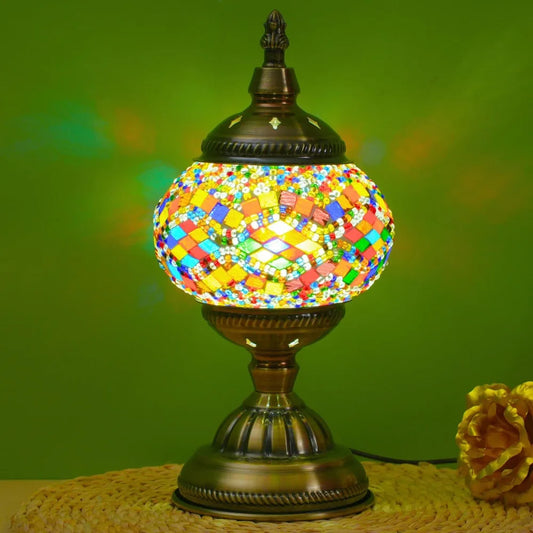 Stained Glass Turkish Table Lamp