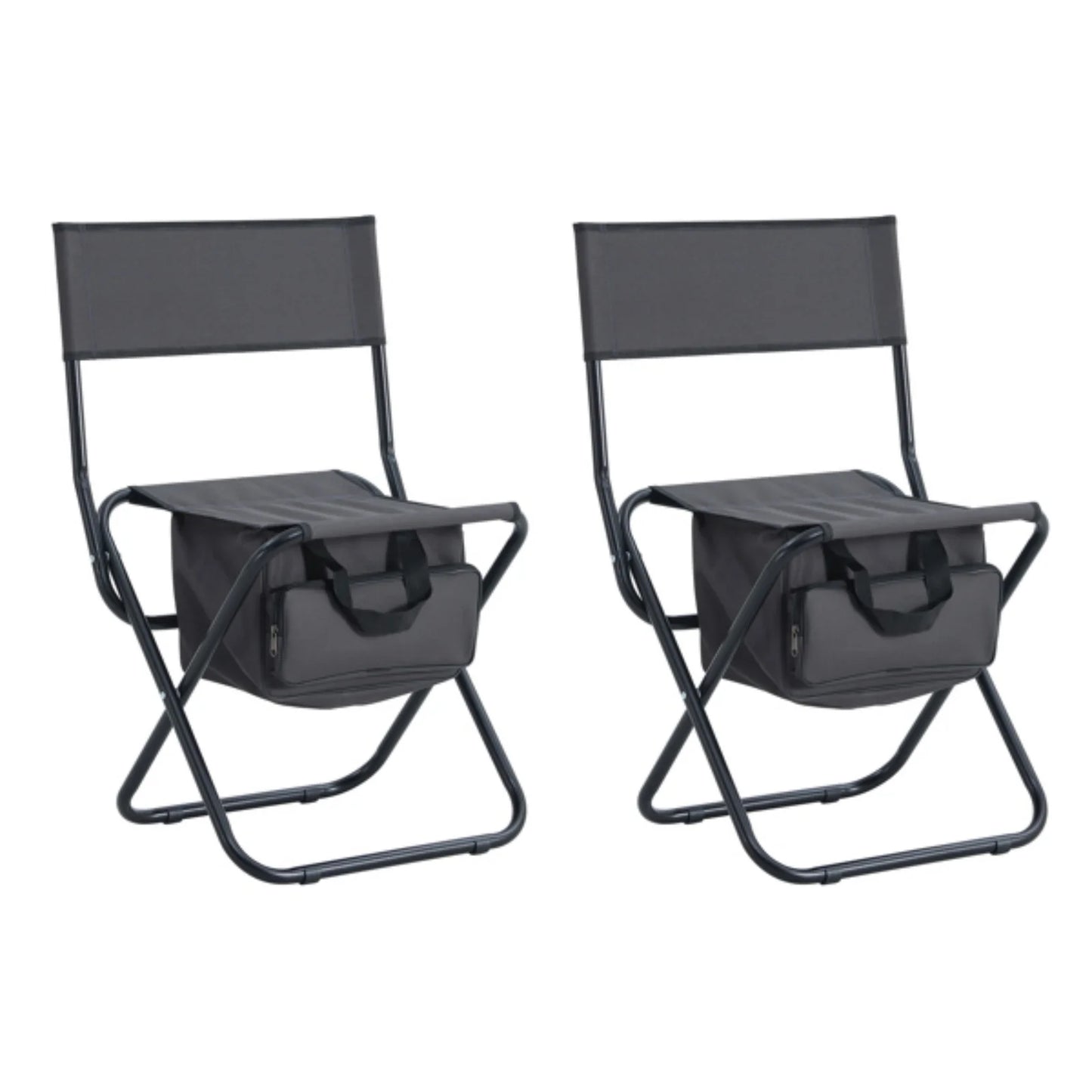 Set of 3, Folding Outdoor Table and Chairs Set