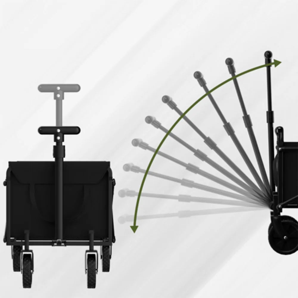 Small Outdoor Garden Folding Cart, Collapsible
