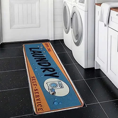Laundry Room Rug Non-Slip