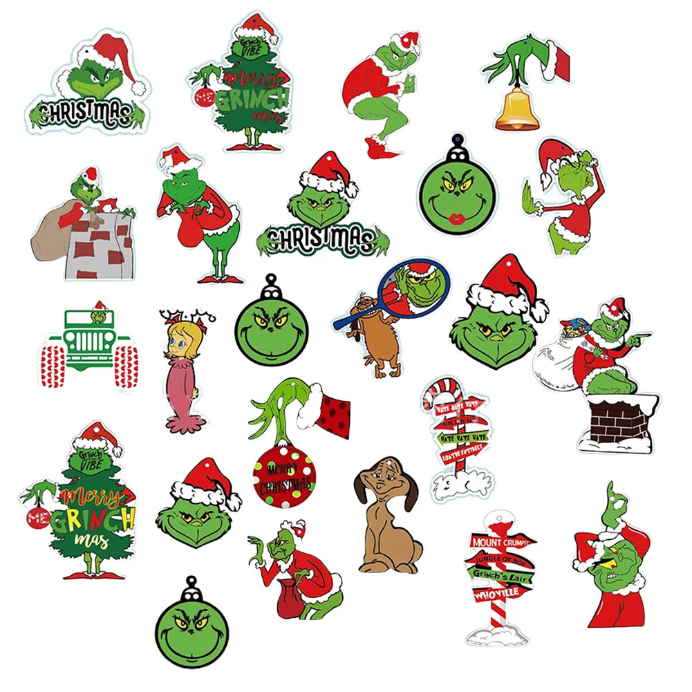 Christmas Decorations Hanging Flag