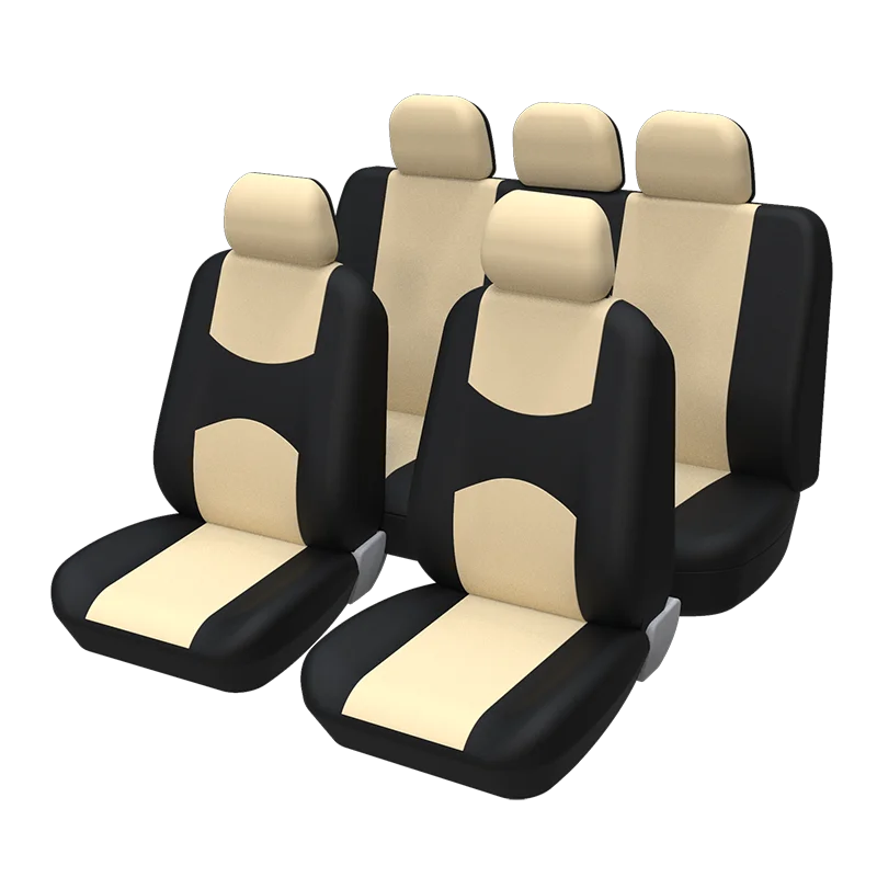 Car Seat Covers w/ Detachable Headrests