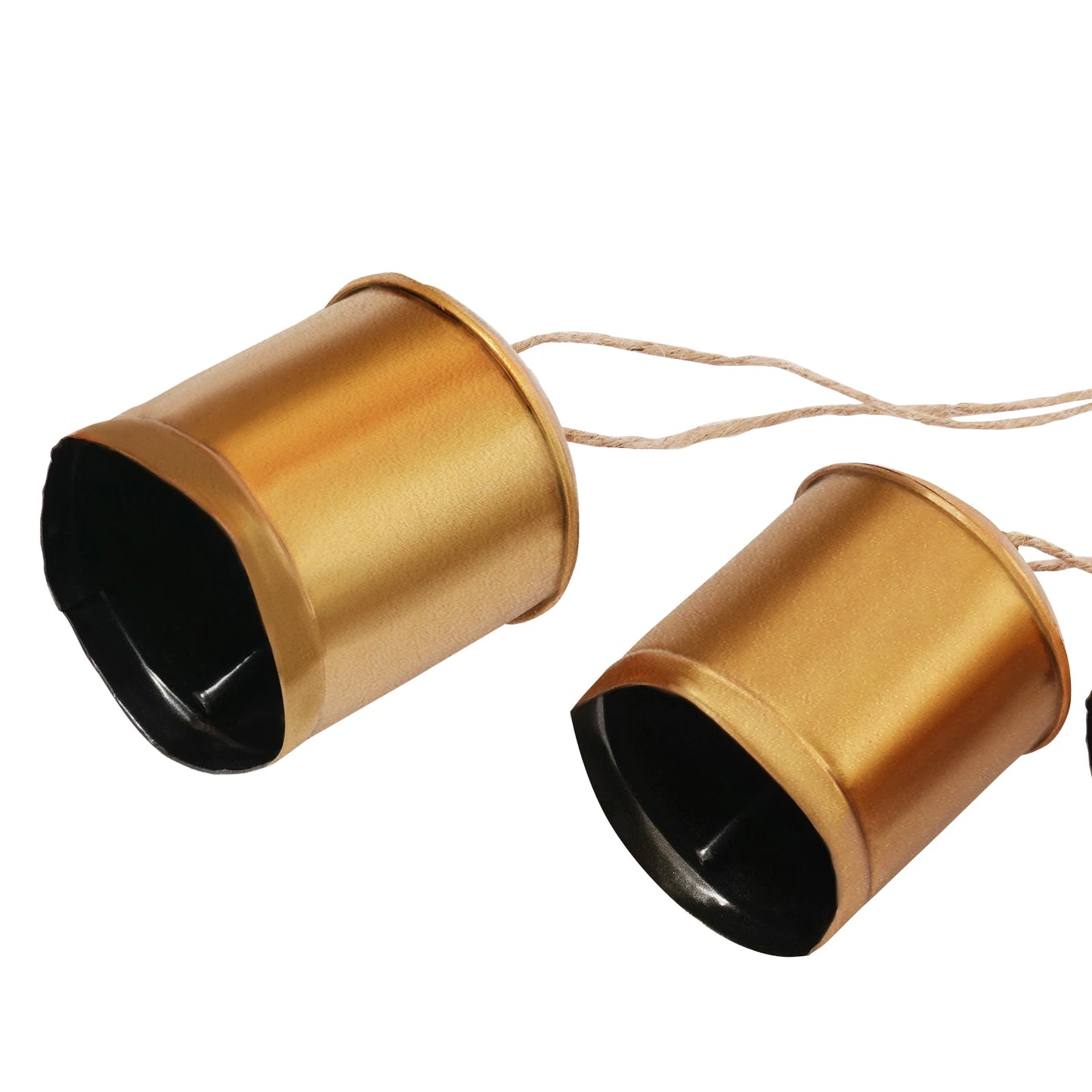 Vintage Cow Bells with Rope