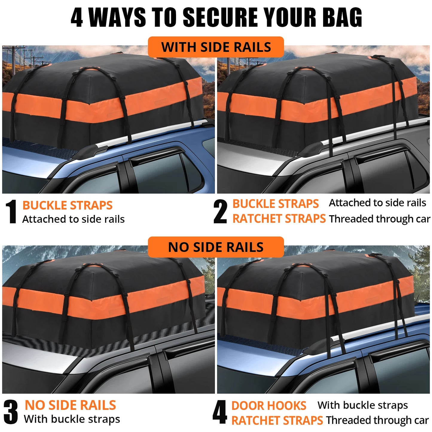 Rooftop Cargo Carrier Waterproof