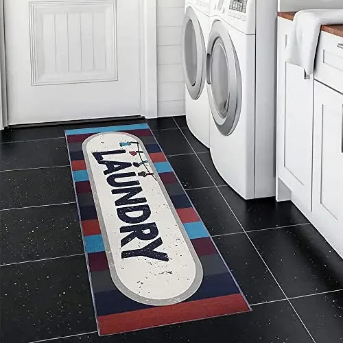 Laundry Room Rug Non-Slip