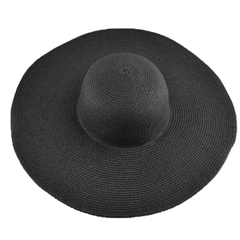 Wide Brim Sun Hat, Black