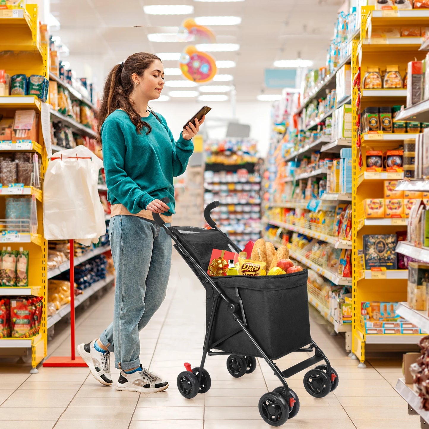 Multifunctional Folding Portable Lightweight Cart