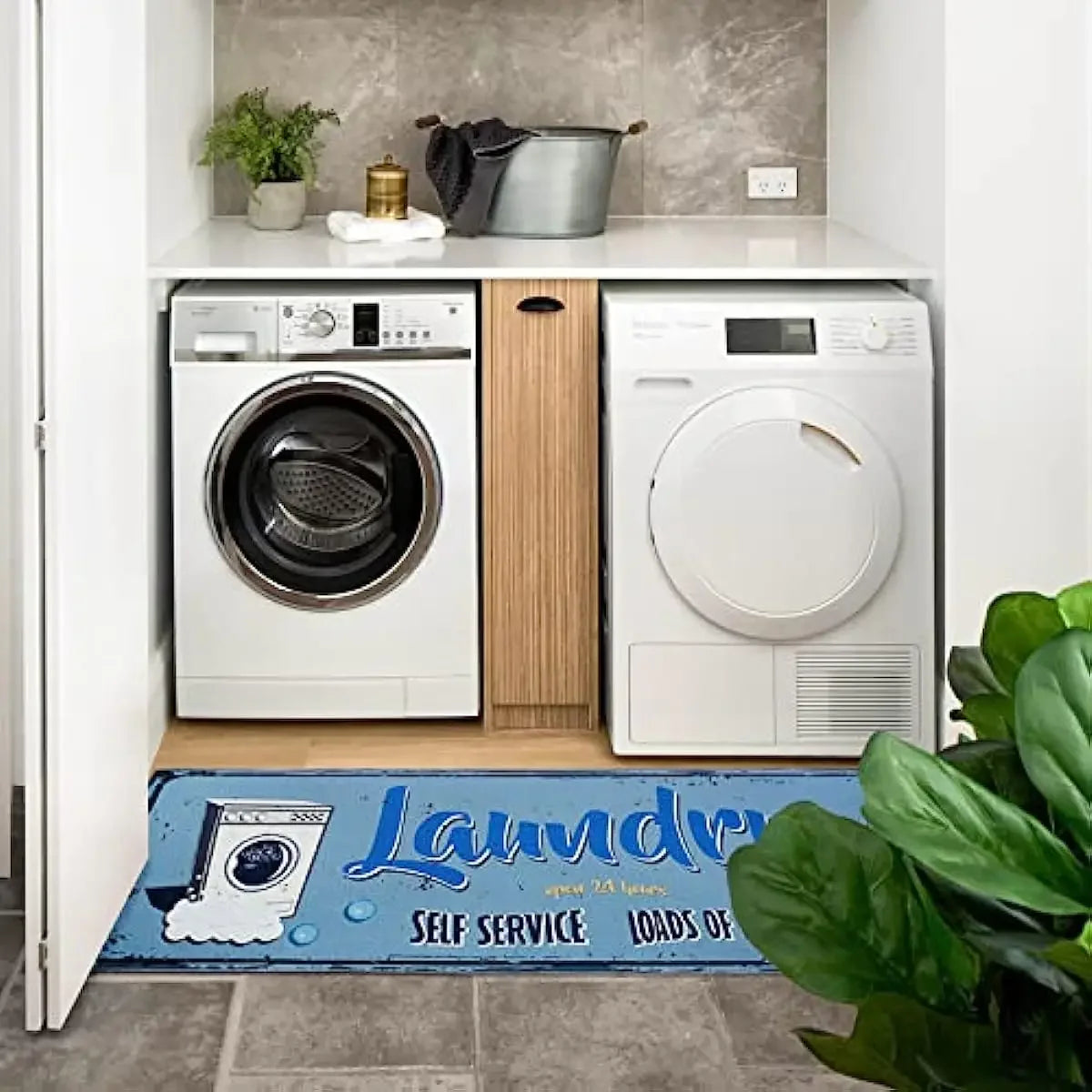 Laundry Room Rug Non-Slip