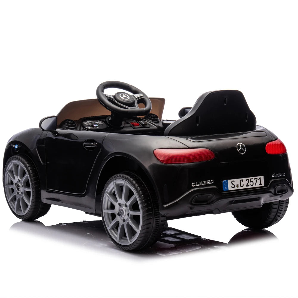 Licensed Mercedes-Benz CLS 350,12V Kids Ride On Toy Car 
w/Parents Control,2wd, Four-wheel suspension,Music,Bluetooth,LED Light
