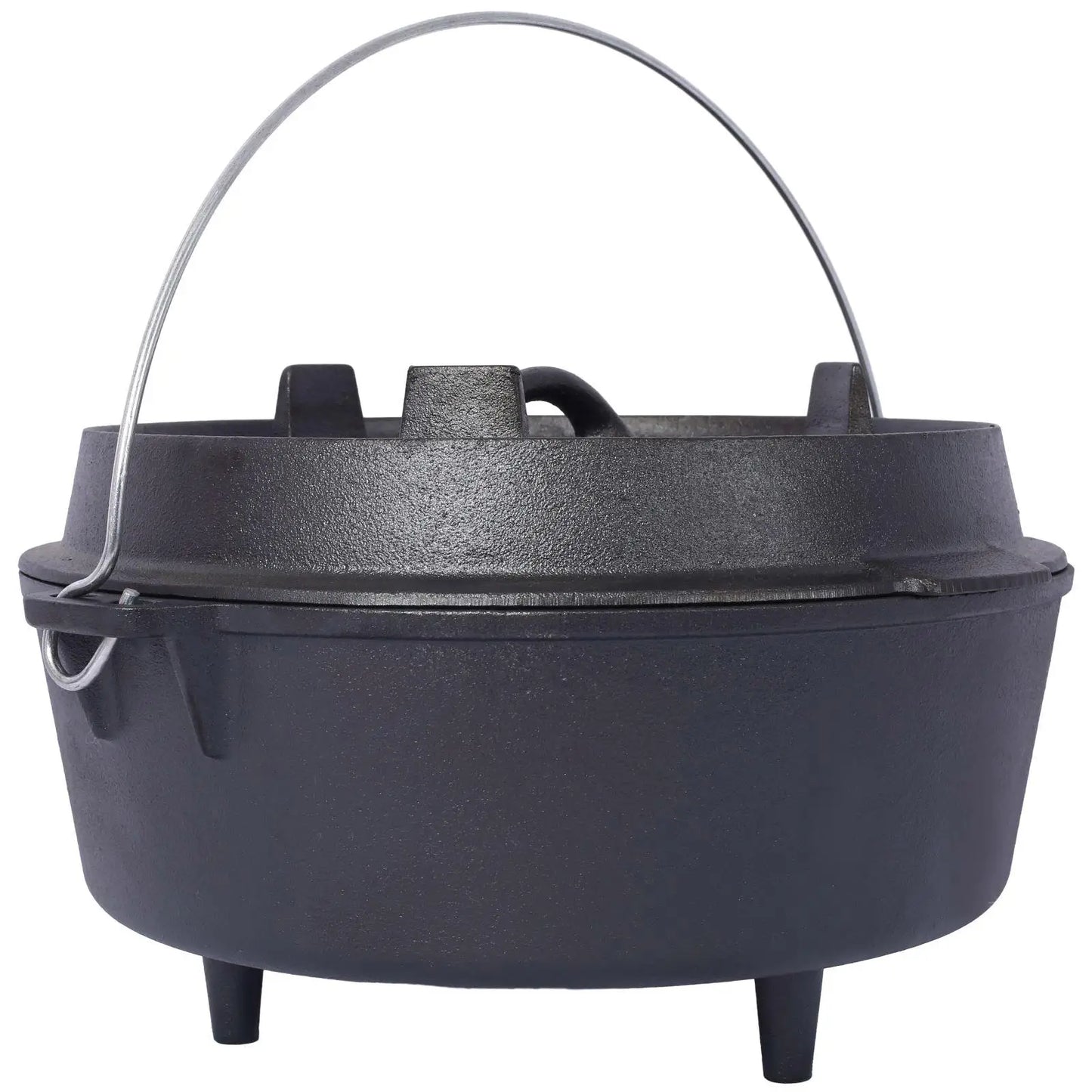 8QT Pre-Seasoned Cast Iron Dutch Oven