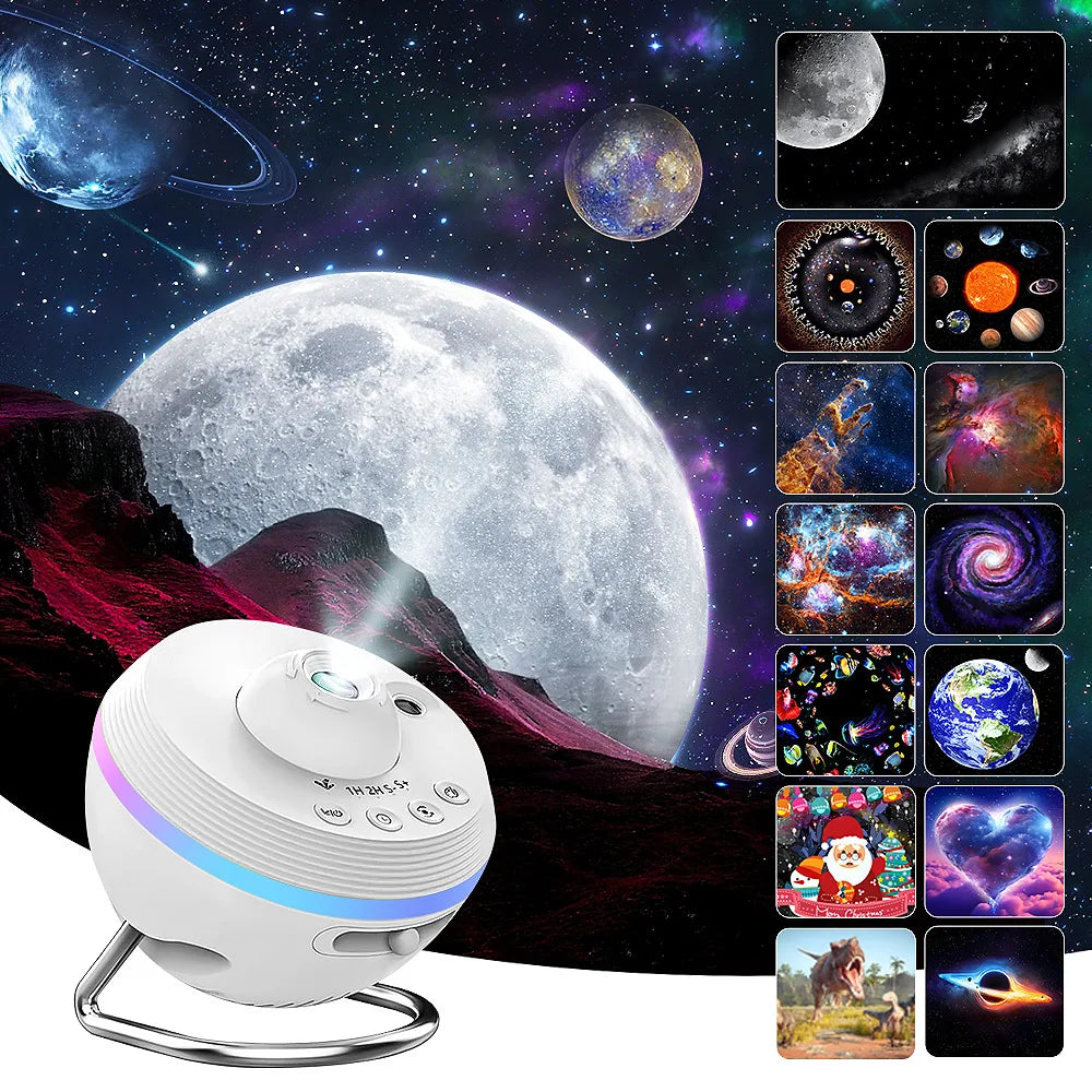 13 In 1 Planetarium Star Projector, 360° Rotating