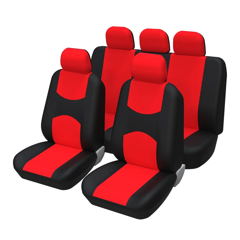 Car Seat Covers w/ Detachable Headrests