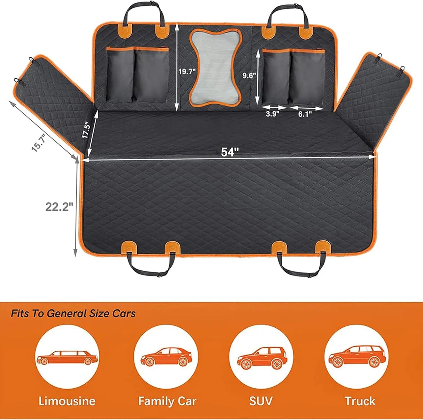 Waterproof Backseat Pet Cover