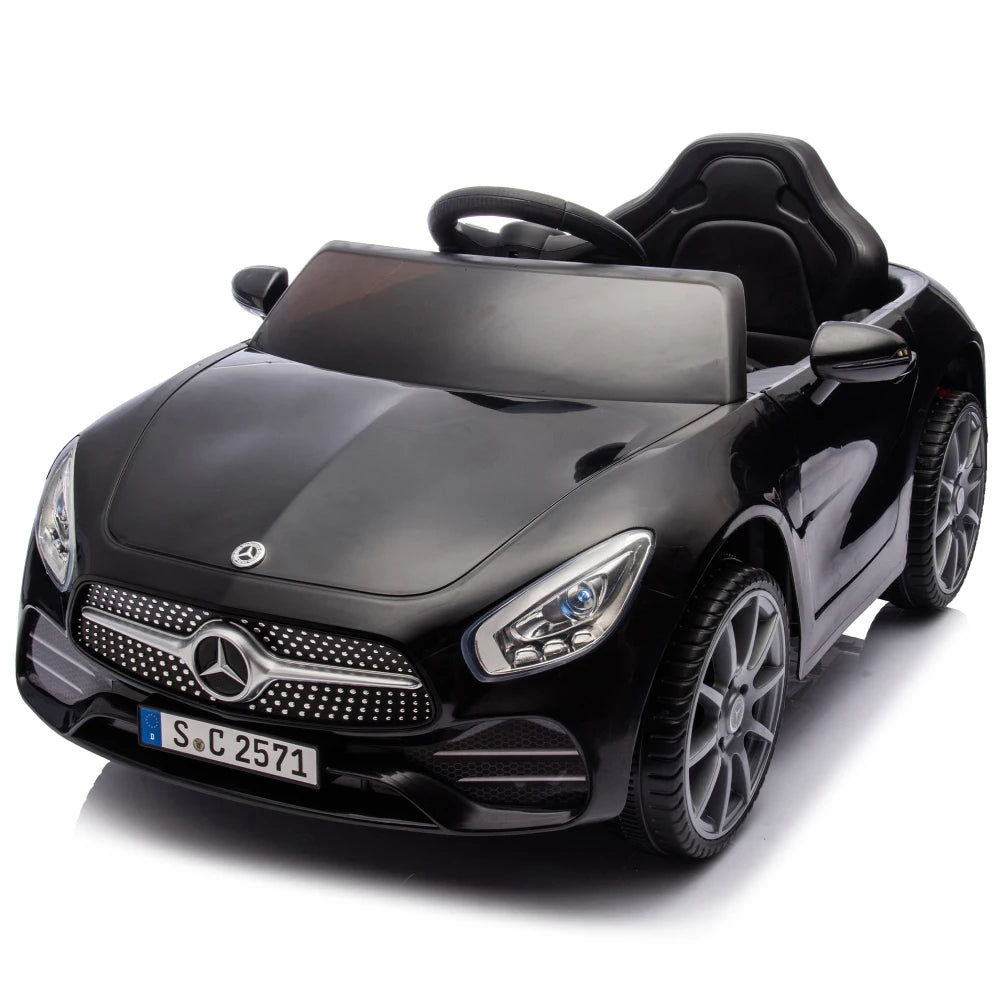 Licensed Mercedes-Benz CLS 350,12V Kids Ride On Toy Car 
w/Parents Control,2wd, Four-wheel suspension,Music,Bluetooth,LED Light