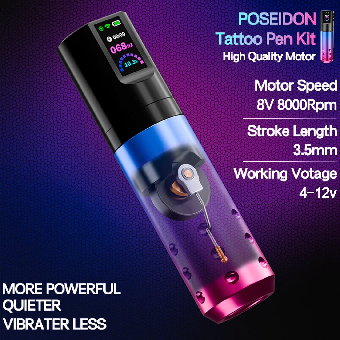 High Power Tattoo Pen Kit