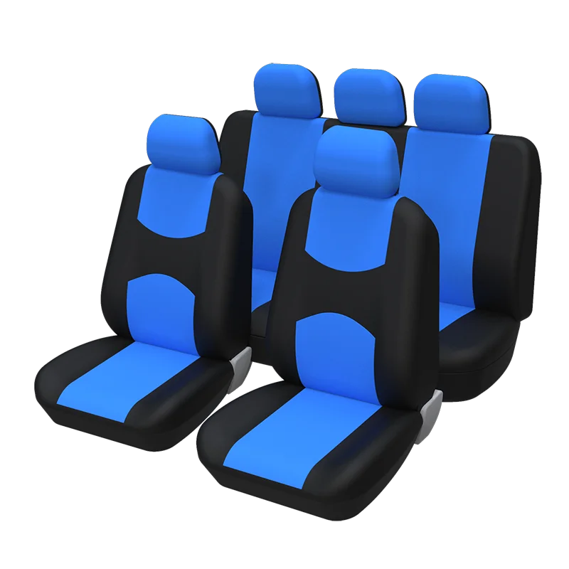 Car Seat Covers w/ Detachable Headrests
