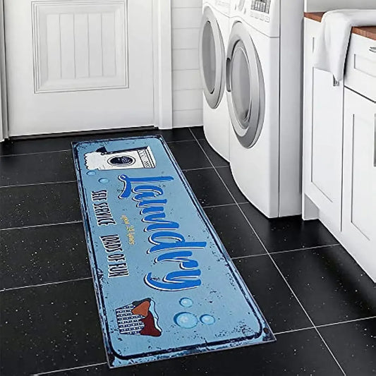 Laundry Room Rug Non-Slip