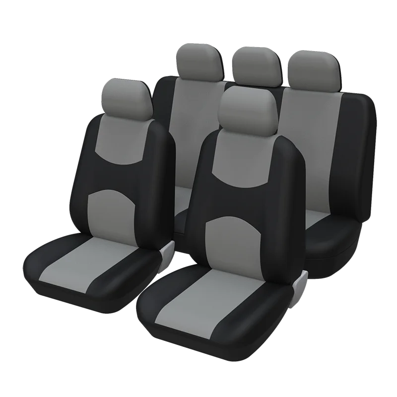 Car Seat Covers w/ Detachable Headrests
